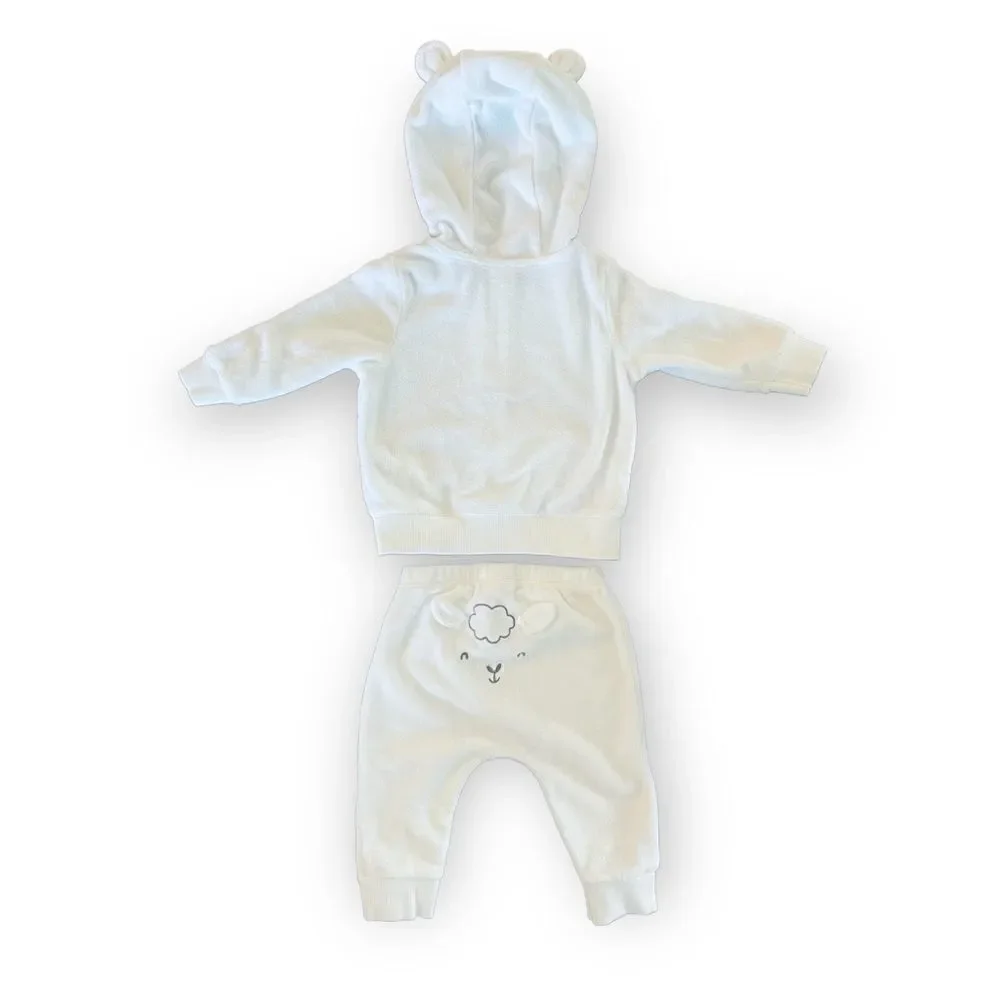 Baby Sheep, Hooded Jacket and Pants, 6 Months
